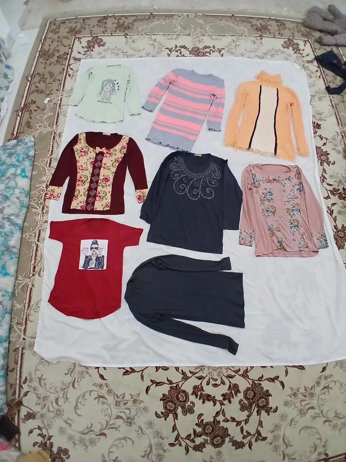 لباس دوخترونه|لباس|بندر ترکمن, |دیوار