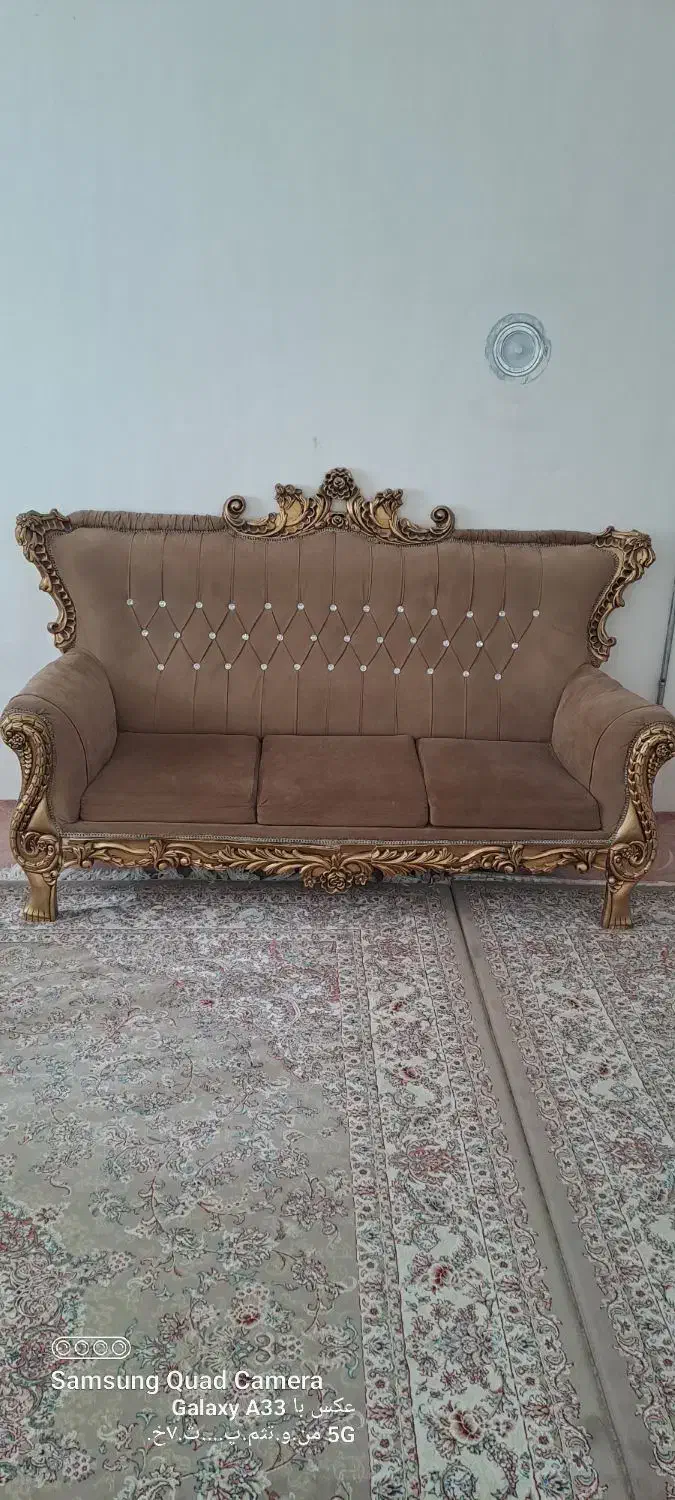 مبل راحتی سلطنتی|مبلمان خانگی و میز عسلی|اسفراین, |دیوار