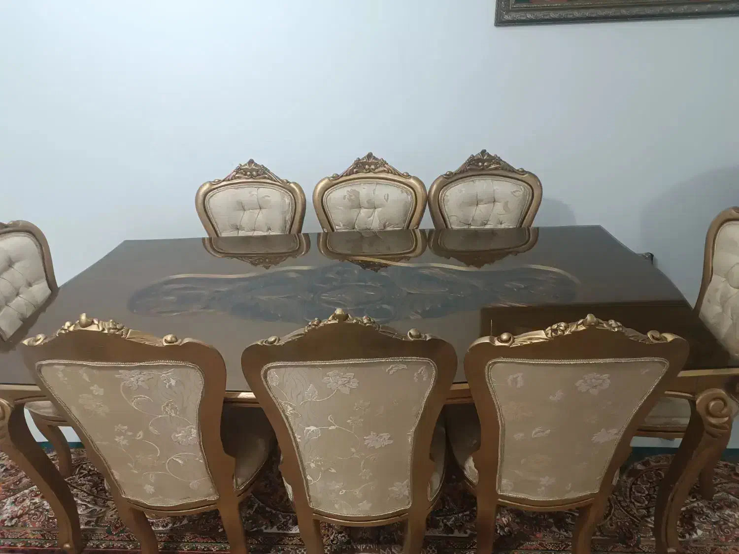 میز غذا|مبلمان خانگی و میز عسلی|مشهد, کوشش|دیوار