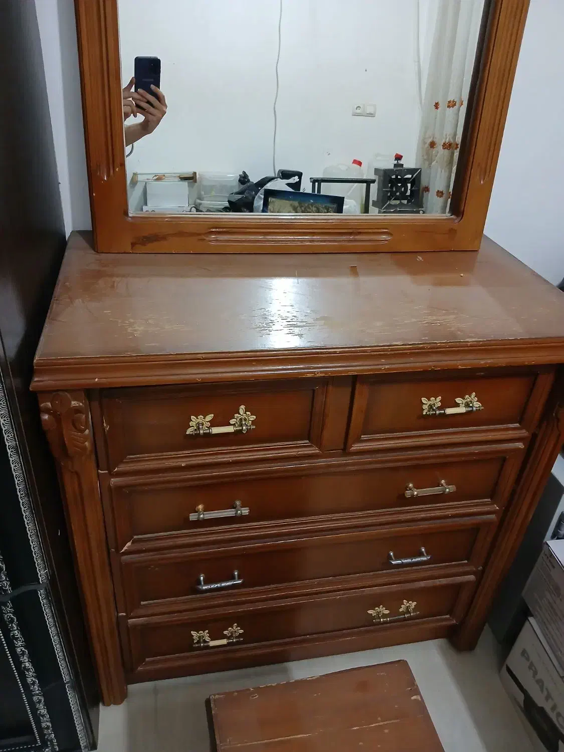 میز توالت در حد نو|جاکفشی، کمد، دراور|بهبهان, |دیوار