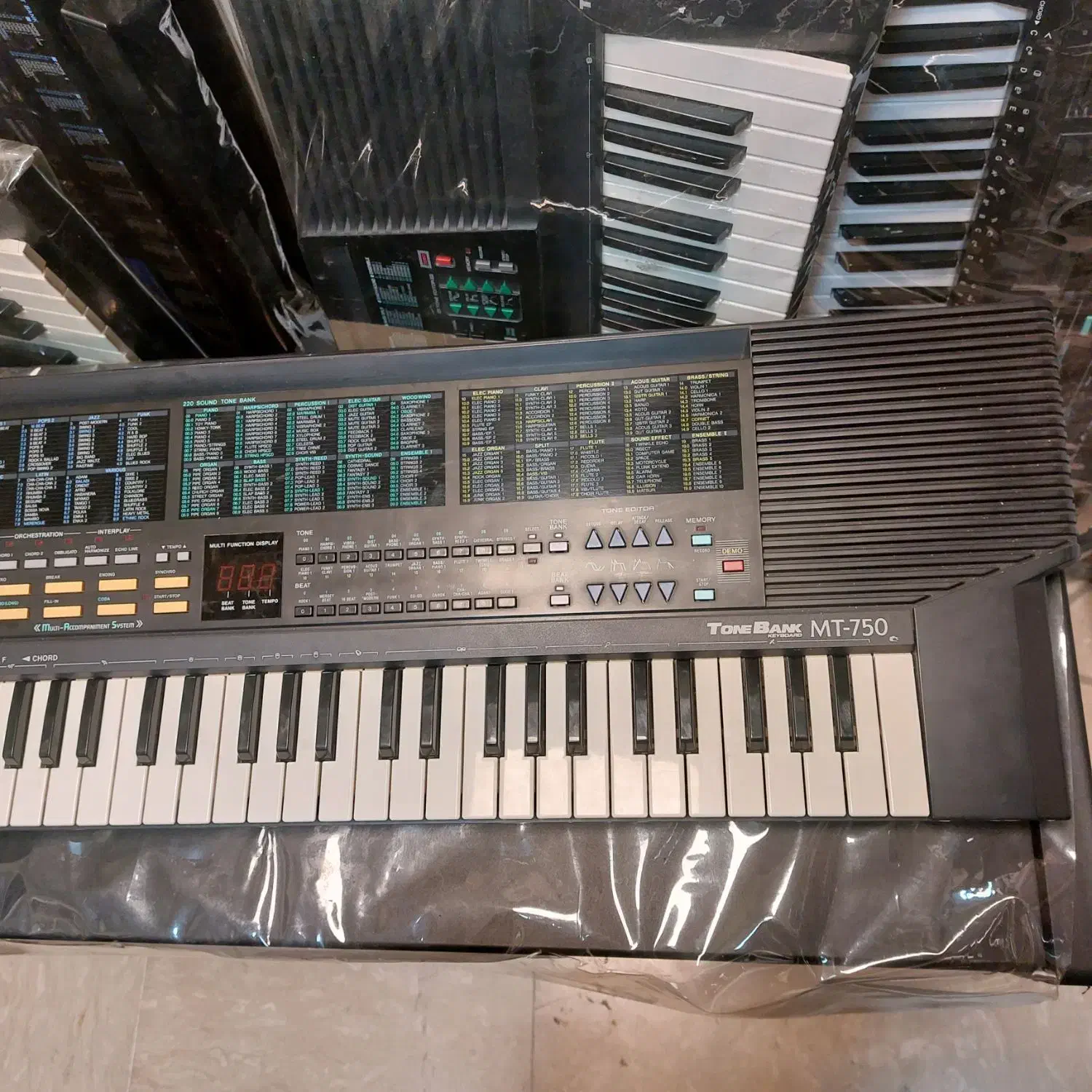 ارگ Mt 750 در موزیک ارژنگ|پیانو، کیبورد، آکاردئون|پردیس, فاز ۳|دیوار