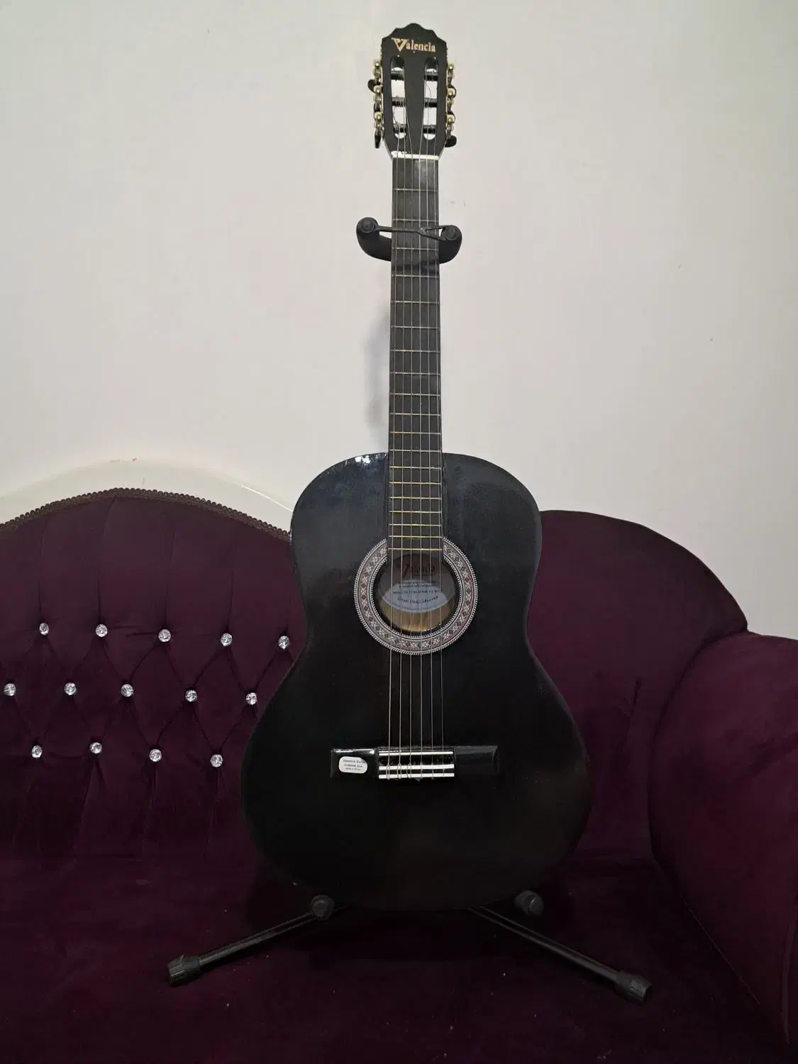 گیتاروالنسیا باپایه وکیف ودفترچه ترانه های افتاب|گیتار، بیس، امپلیفایر|تبریز, |دیوار