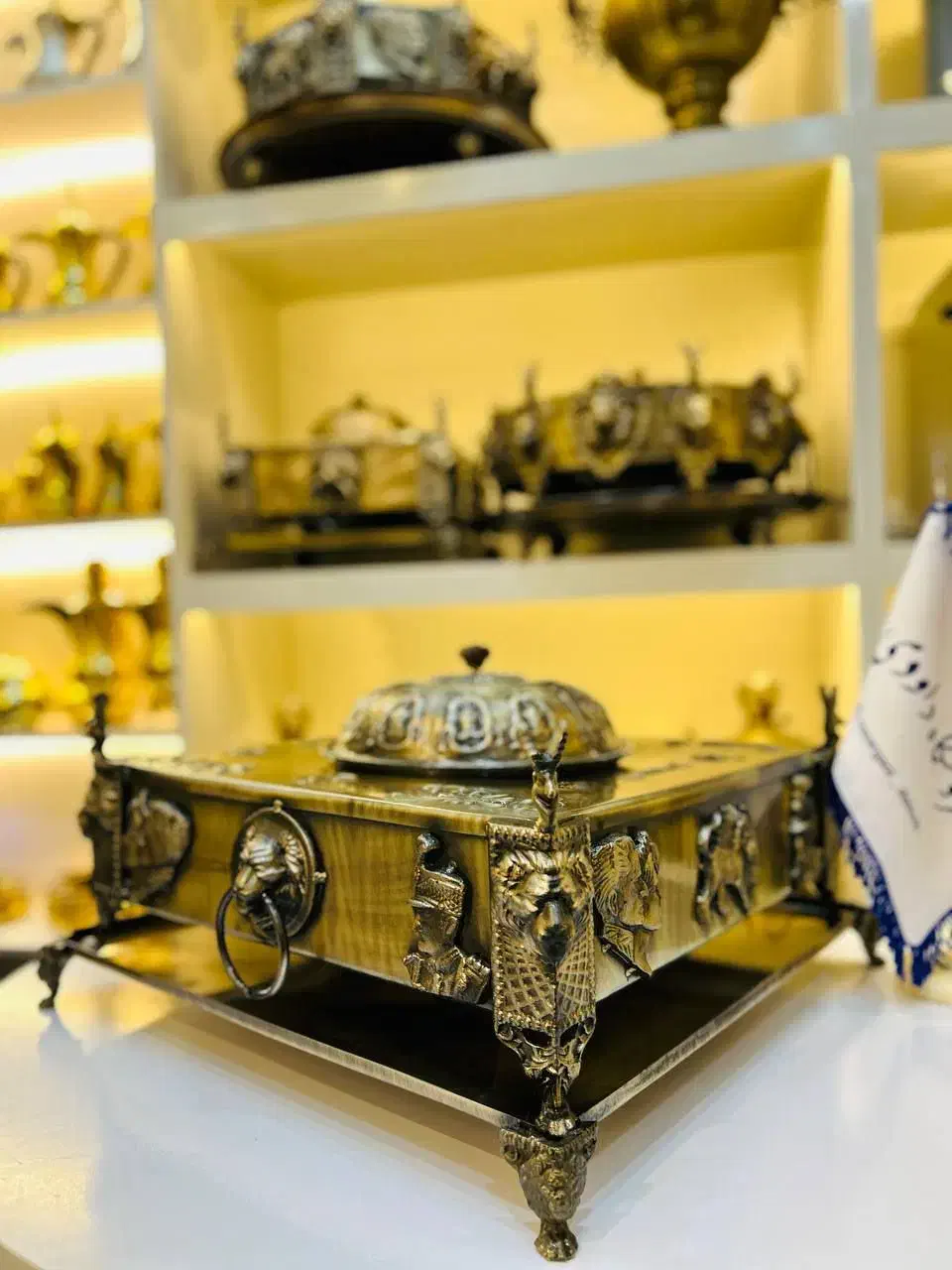 منقل زغالی خوش‌طرح  مناسب جمع ‌های خودمونی|کلکسیون اشیاء عتیقه|سرپل ذهاب, |دیوار