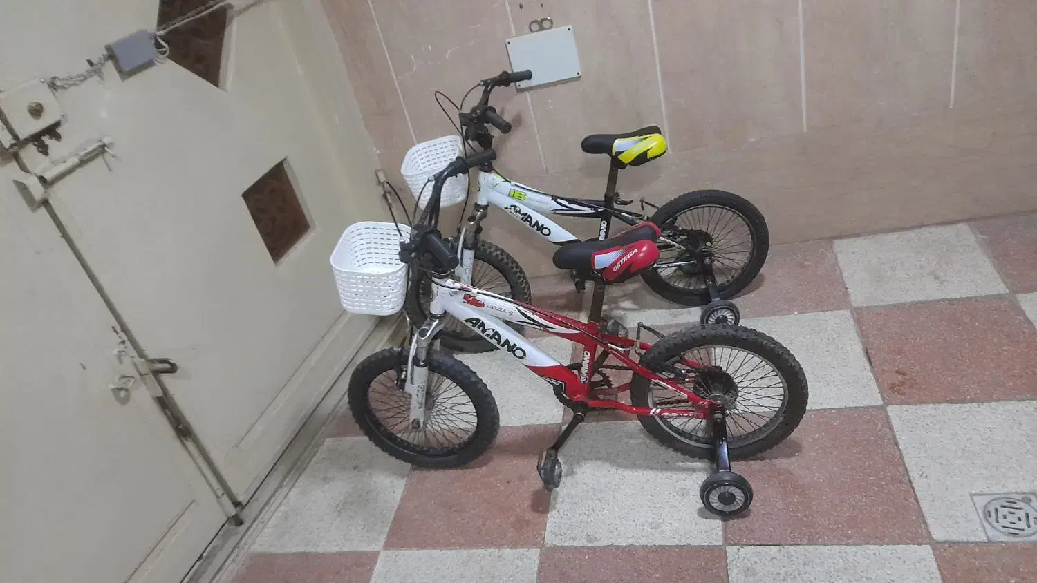 دو عدد دوچرخه۱۶ کوهستانی AMANO تمیز و کاملآ سالم|دوچرخه، اسکیت، اسکوتر|اصفهان, شهید رجایی|دیوار