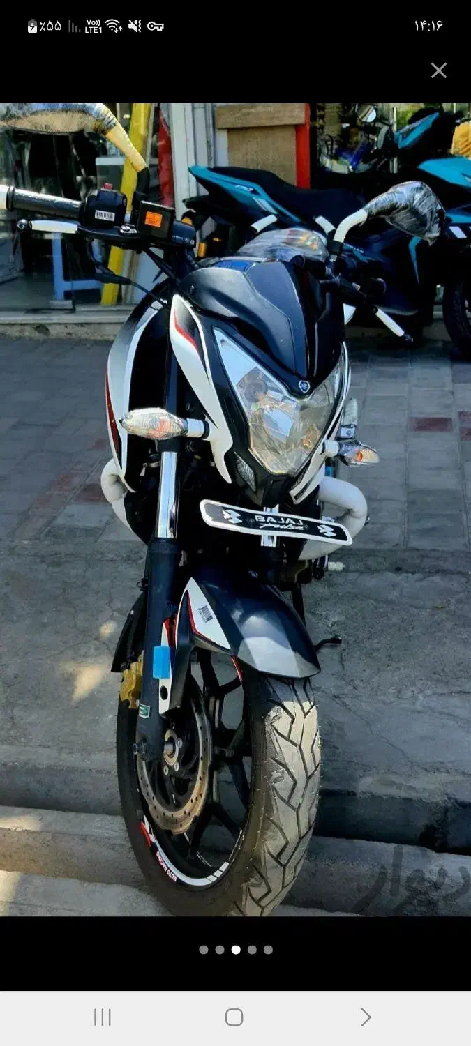 موتور ان اس 200|موتورسیکلت|کاشان, زیارتی|دیوار