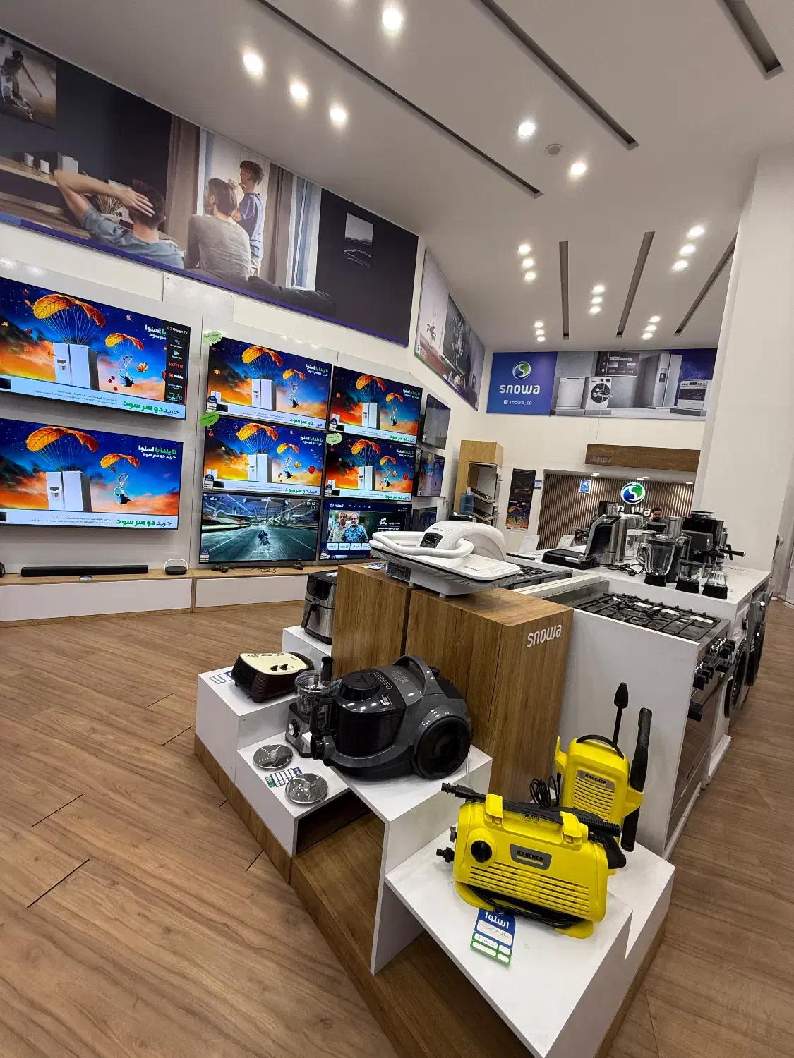 جهیزیه رویایی اسنوا درجشنواره پاییزه بدون نیاز چک|سایر لوازم برقی|قزوین, |دیوار