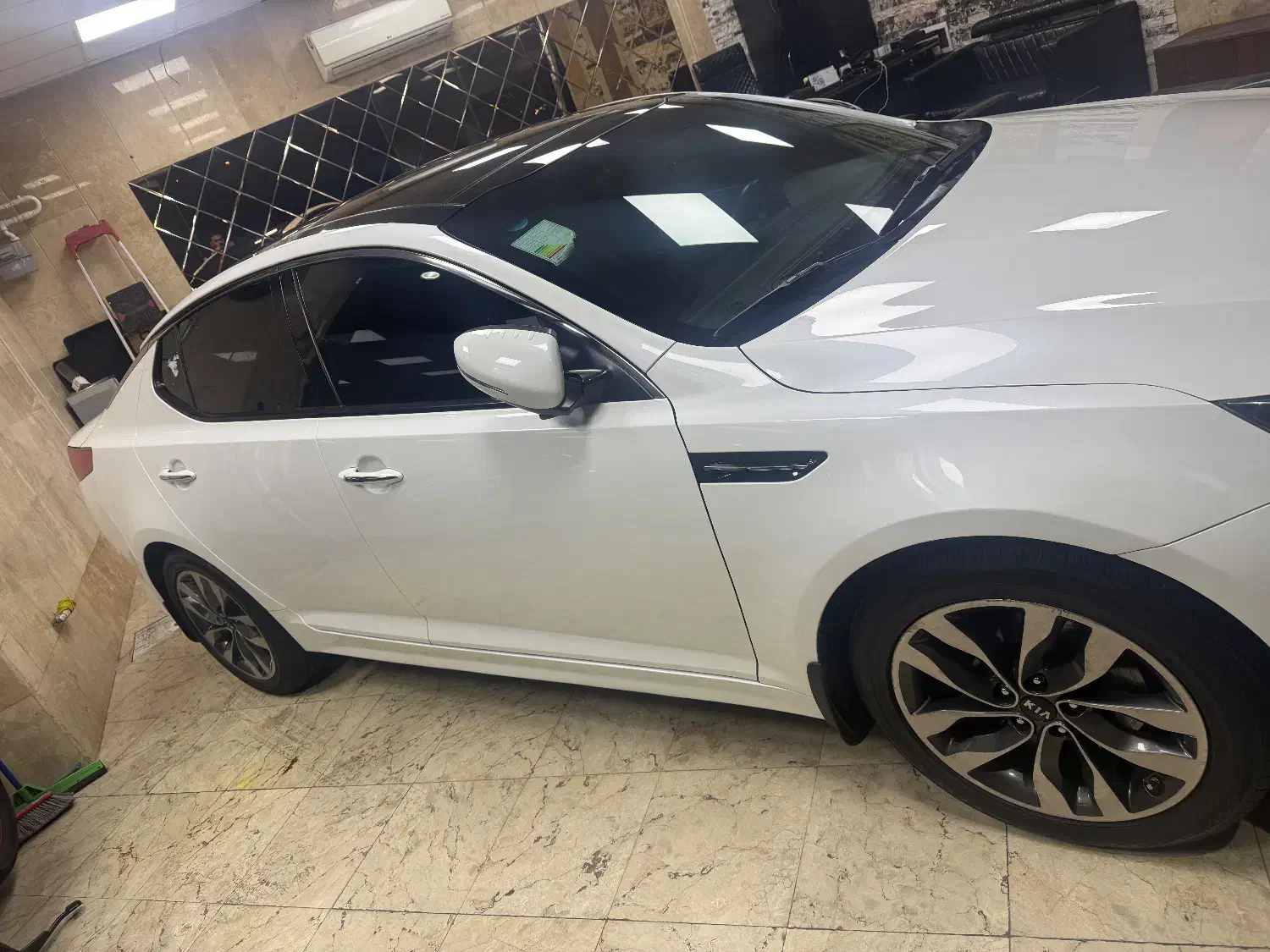 اپتیما ۲۰۱۶ سفید بدون رنگ|خودرو سواری و وانت|تهران, علم و صنعت|دیوار