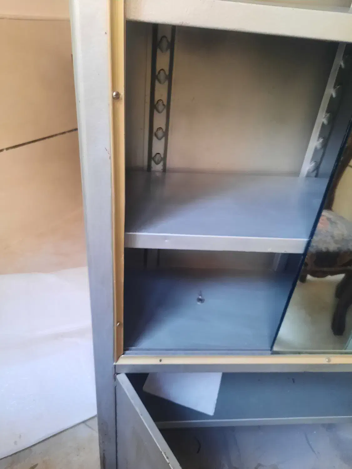 کتابخانه فلزی|کتابخانه، شلف، قفسه‌های دیواری|ساوه, |دیوار
