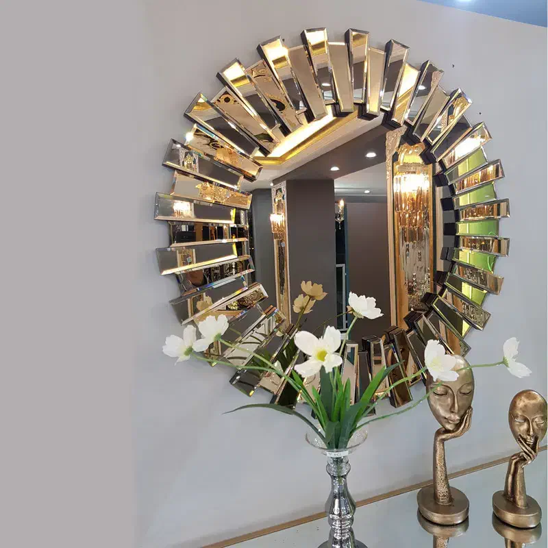 آیینه دکوراتیو خورشیدی|آینه|تهران, افسریه جنوبی|دیوار