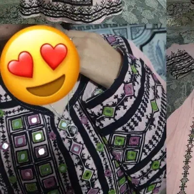 دوخت لباس تپه ای|لباس|کهنوج, |دیوار