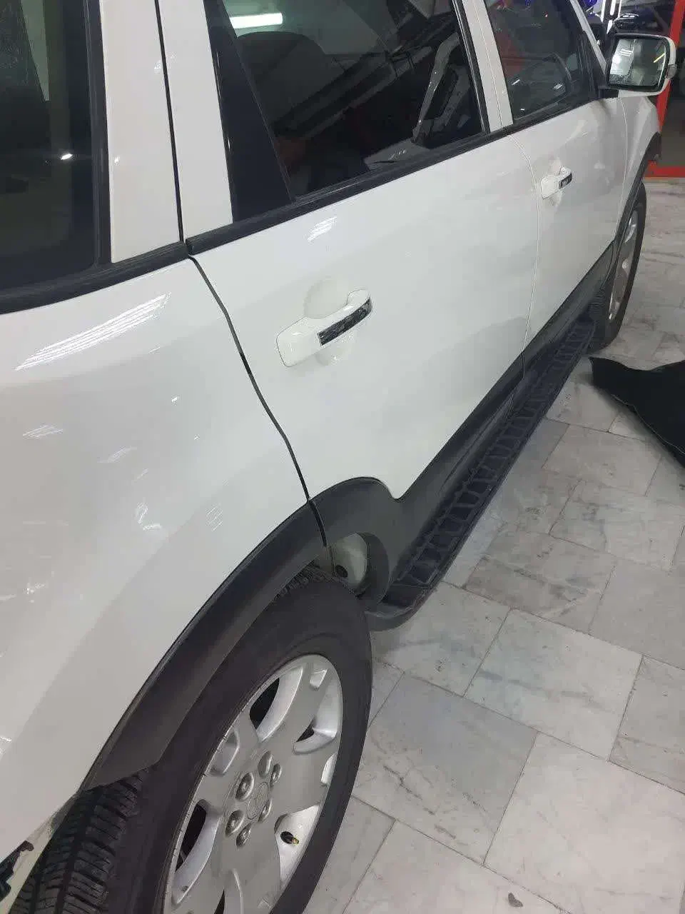 موهاوی ۶ سیلندر ۲۰۰۹ سفید|خودرو سواری و وانت|کرج, باغستان|دیوار