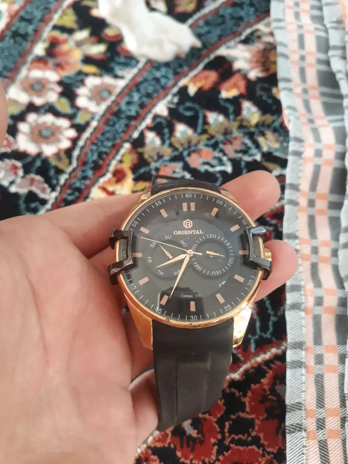 ساعتORIENTALاصل ژاپن|ساعت|تاکستان, |دیوار