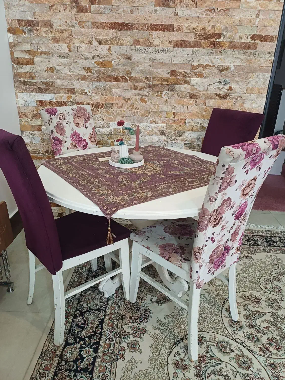 میز نهار خوری|میز و صندلی غذاخوری|داراب, |دیوار