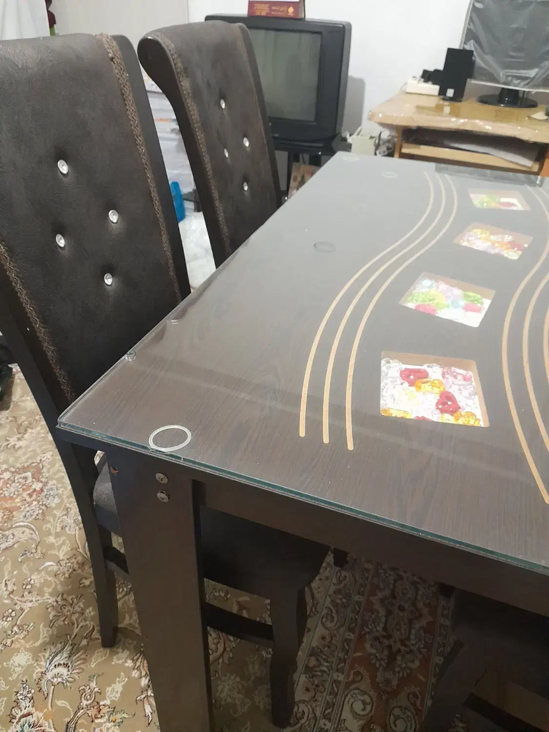 میز غذا خوری|میز و صندلی غذاخوری|آبیک, |دیوار