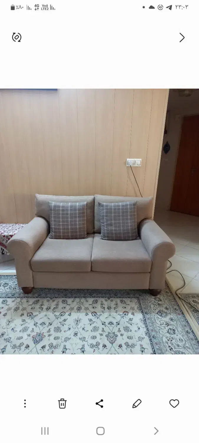 مبل راحتی|مبلمان خانگی و میز عسلی|قم, باجک یک|دیوار