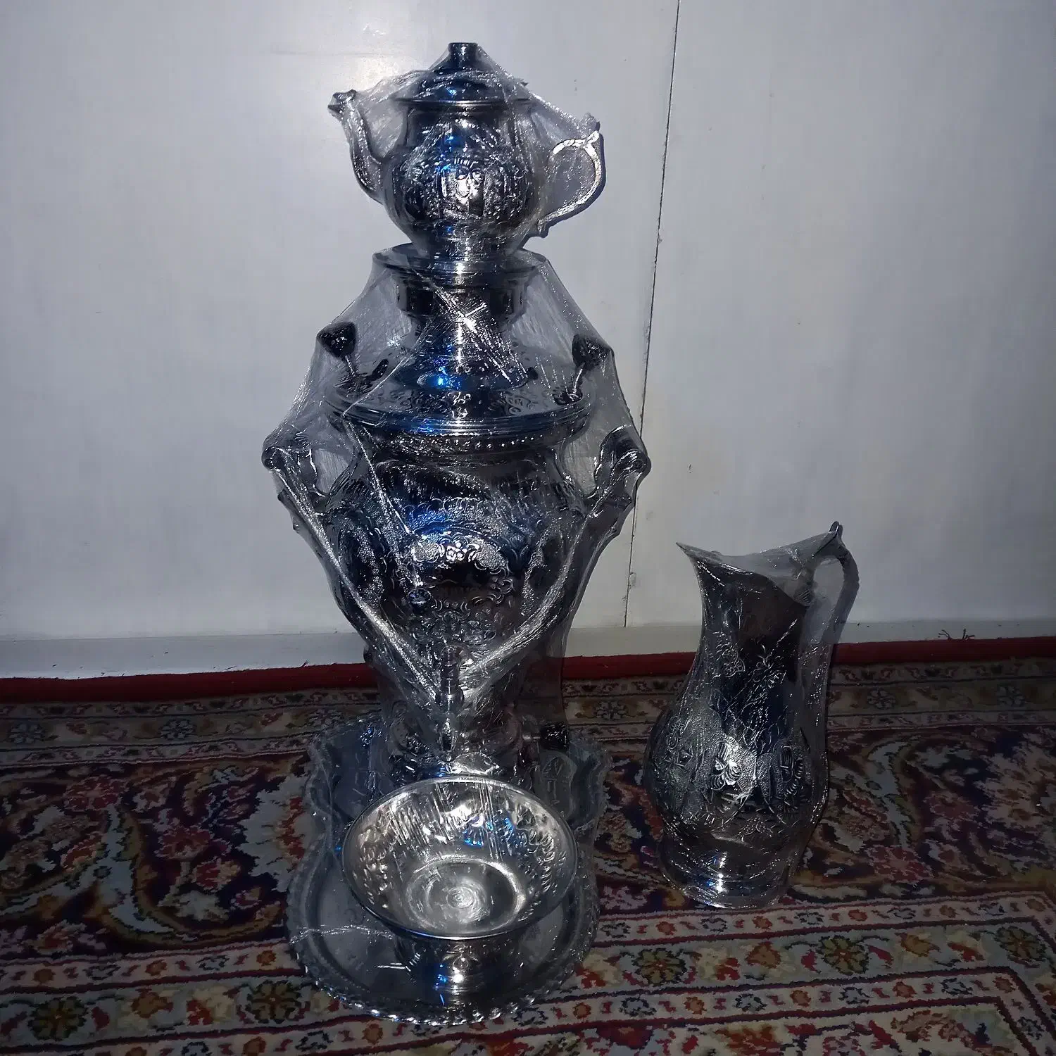 سماور گازی نو مناسب جهیزیه|سماور، چای‌ساز، قهوه‌ساز|مشهد, ایثارگران|دیوار