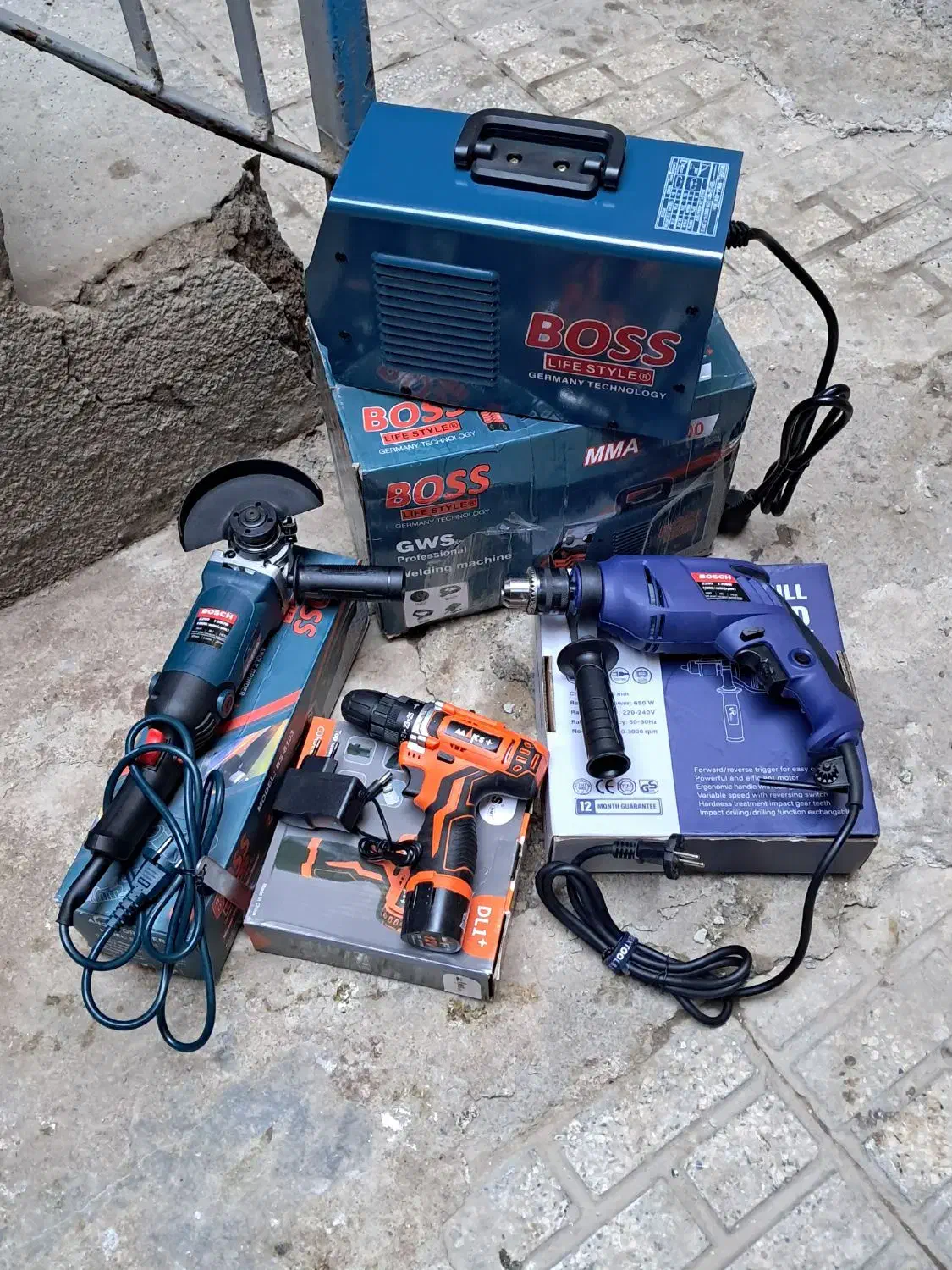 دستگاه جوش دلر دریل فرز دلر شارژی|ماشین‌آلات صنعتی|مشهد, شهید معقول|دیوار