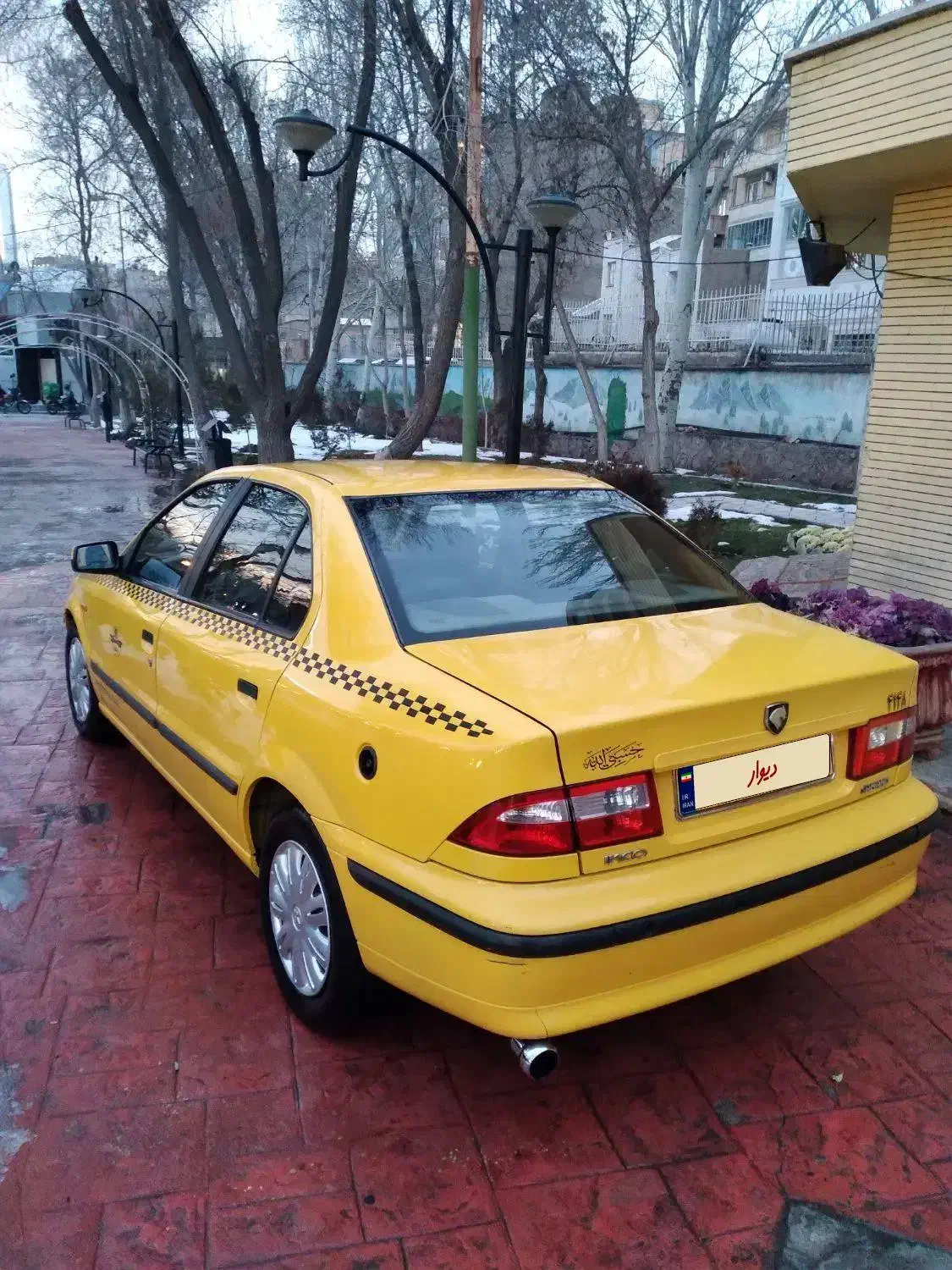 تاکسی سمندمدل ۹۶|خودرو سواری و وانت|تبریز, |دیوار