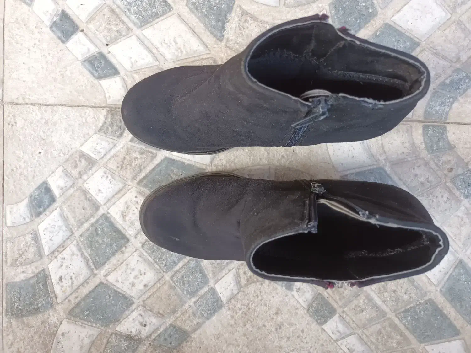 بوت زنانه جیر ترک سایز ۴۰|کیف، کفش، کمربند|رشت, شکار اسطلخ|دیوار