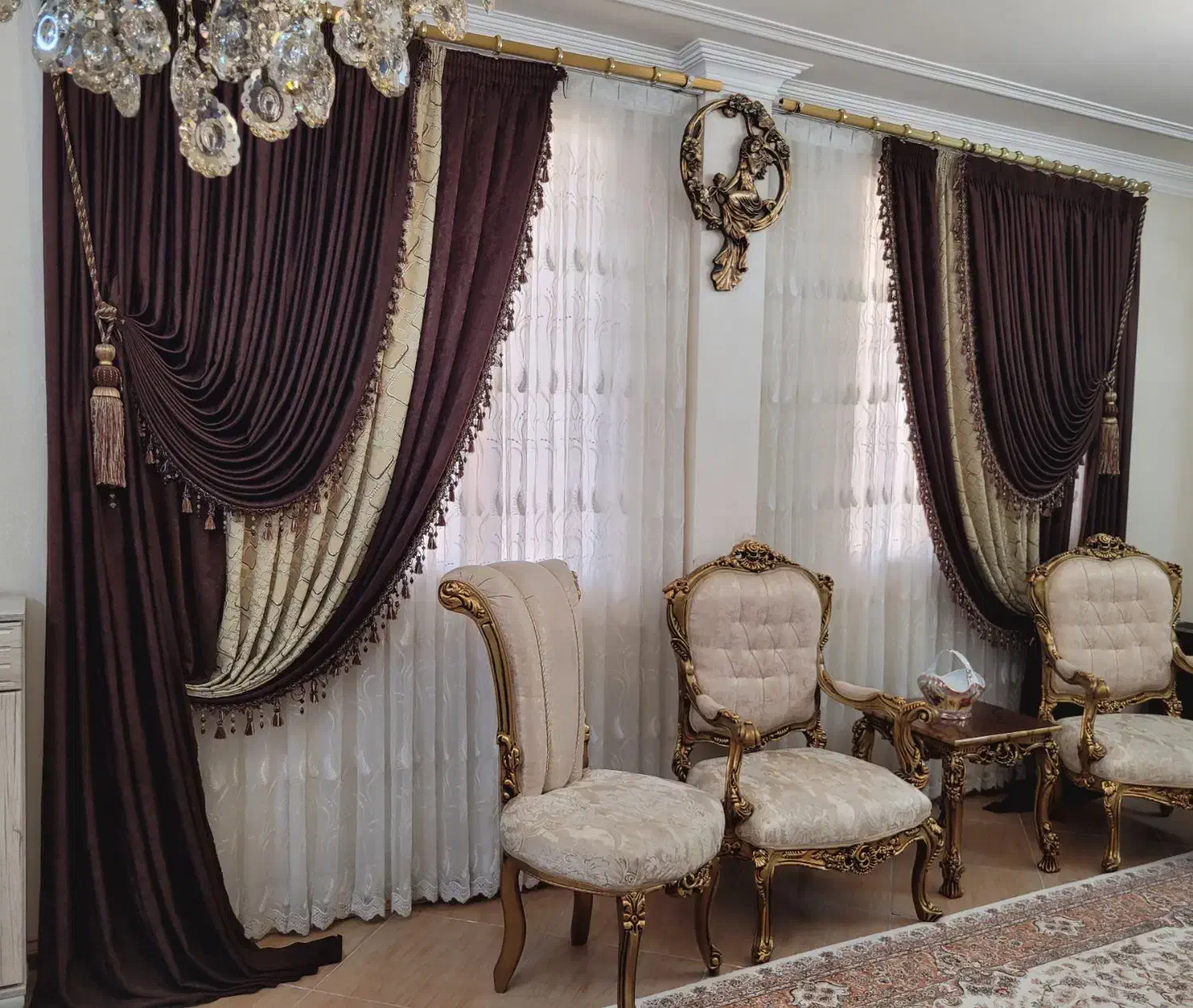 والان پرده|پرده، رانر، رومیزی|قرچک, میرزائی شمالی|دیوار