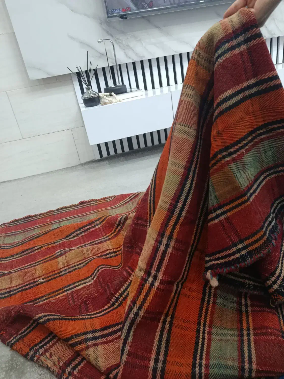 جاجیم سنتی|گلیم، جاجیم، گبه|شیراز, مسلم|دیوار