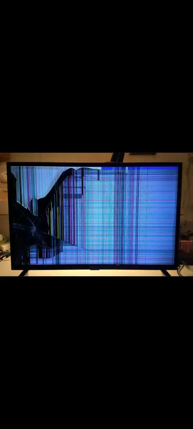 تلویزیون ال جی شکسته|تلویزیون و پروژکتور|گنبد کاووس, |دیوار