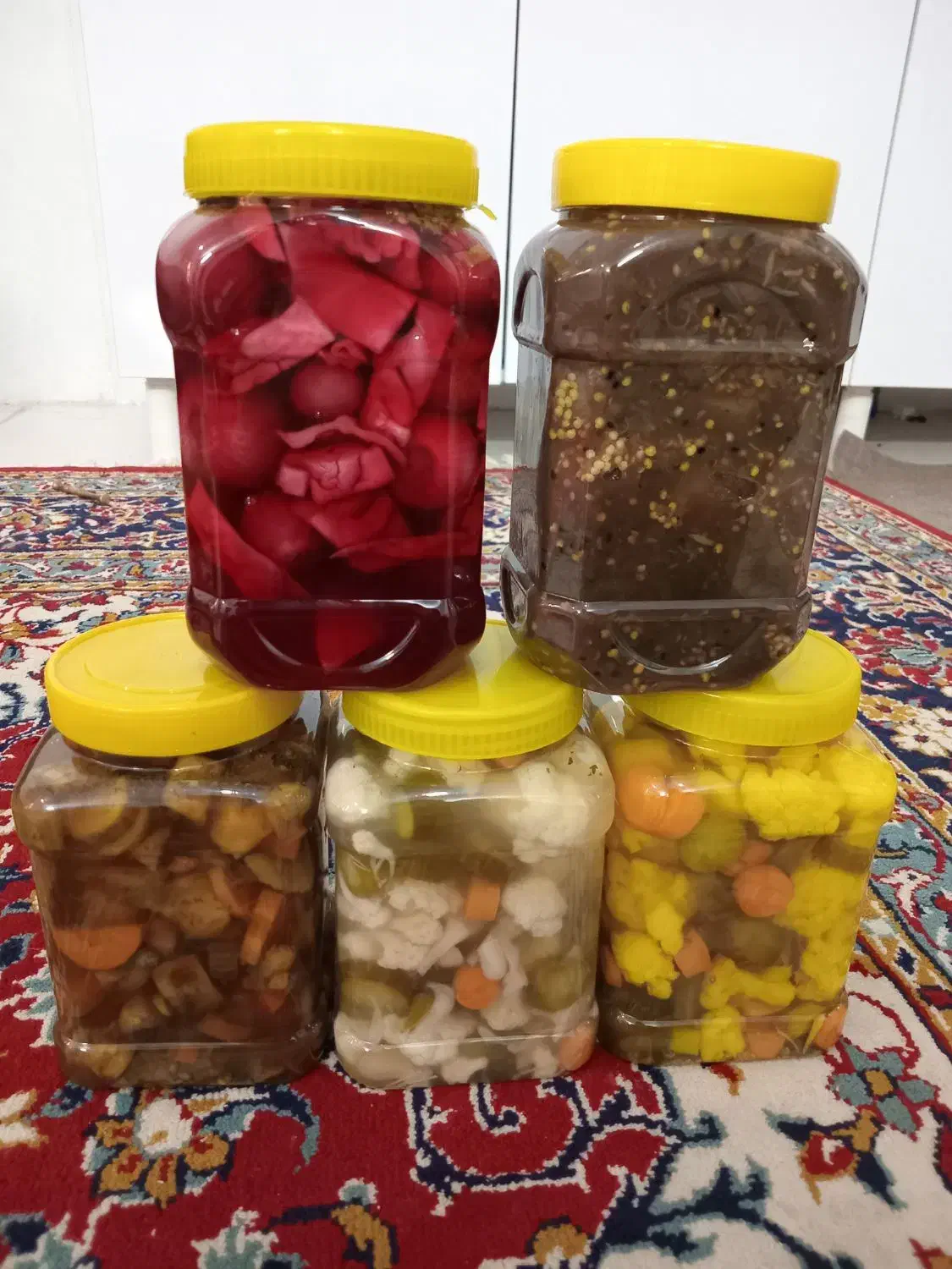 ترشی جنوبی. بادمجان. پیاز. لیته. سیر کوهی|خوردنی و آشامیدنی|مشهد, زیرکن|دیوار