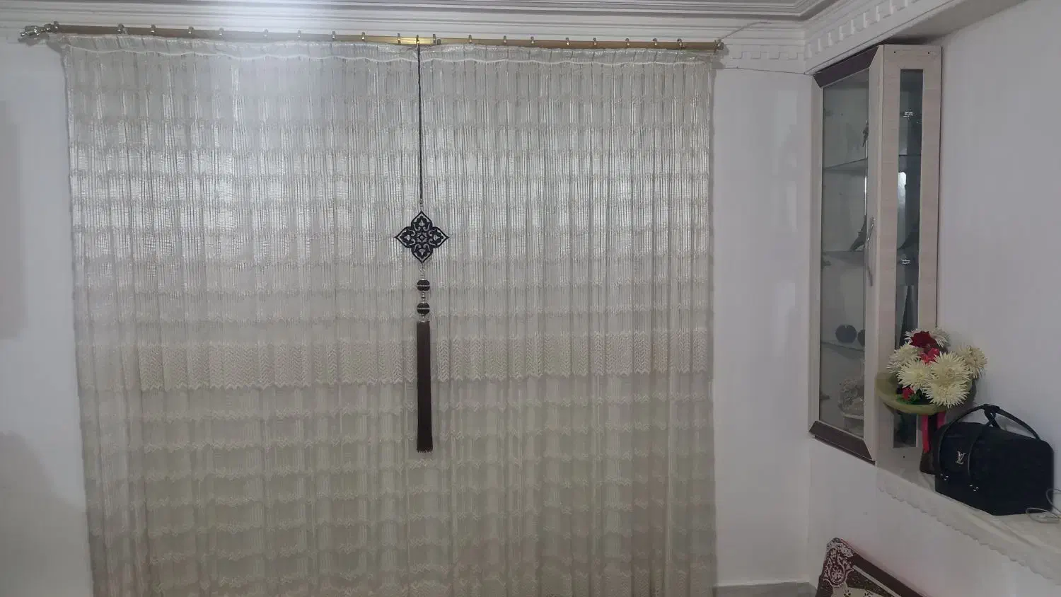 پرده در حد نو سالم|پرده، رانر، رومیزی|تایباد, |دیوار