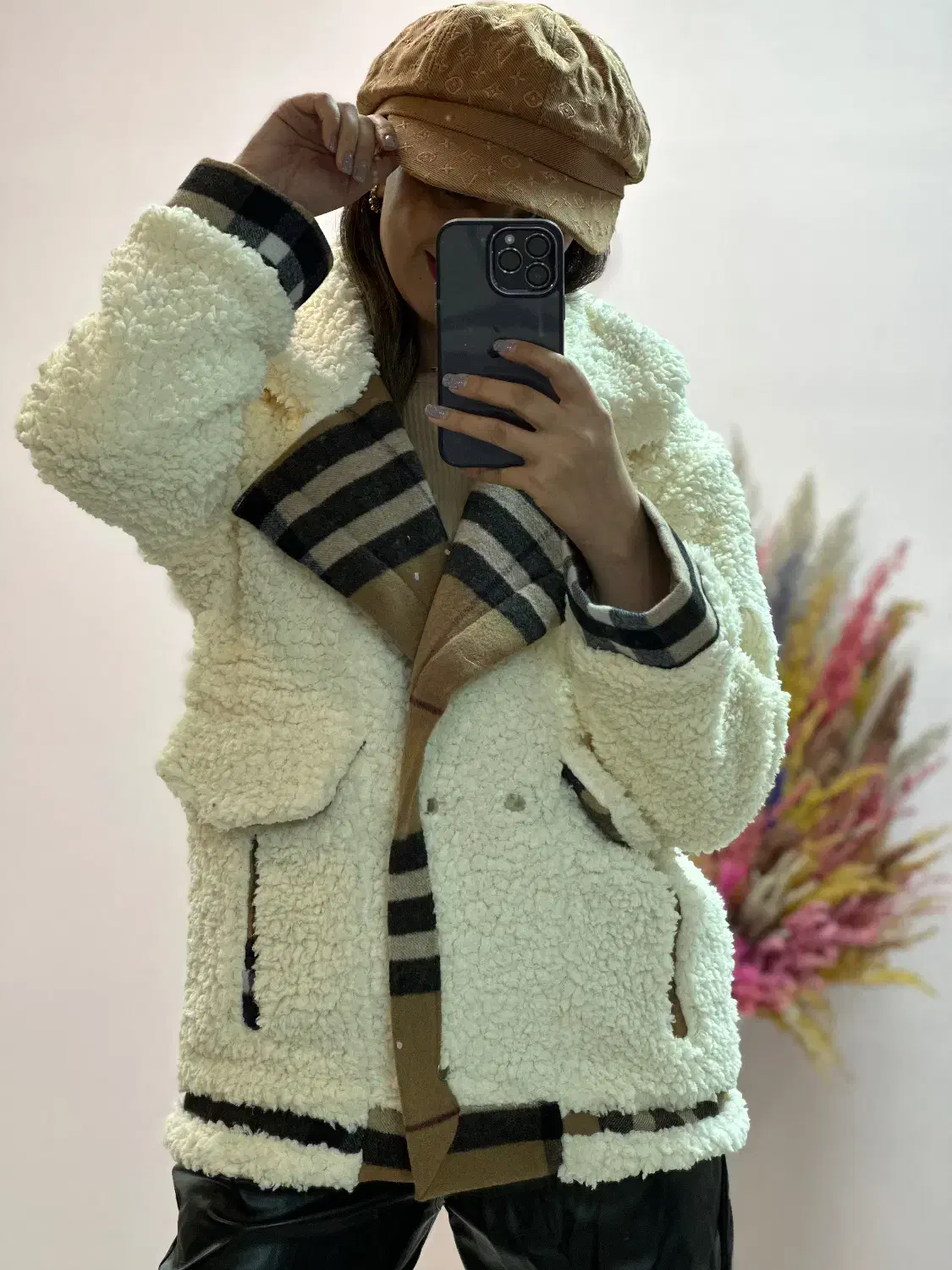 کاپشن ببعی با یقه فوتر|لباس|رشت, دیلمان|دیوار