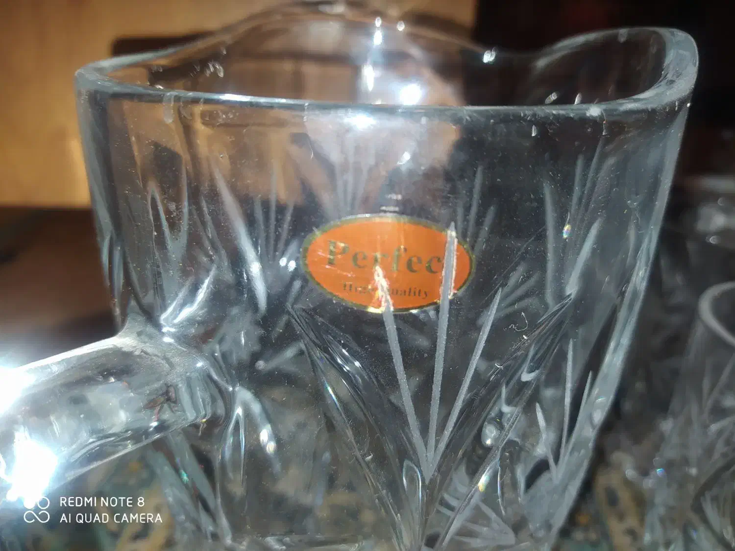 پارچ و پنج عدد لیوان|ظروف سرو و پذیرایی|گرگان, |دیوار