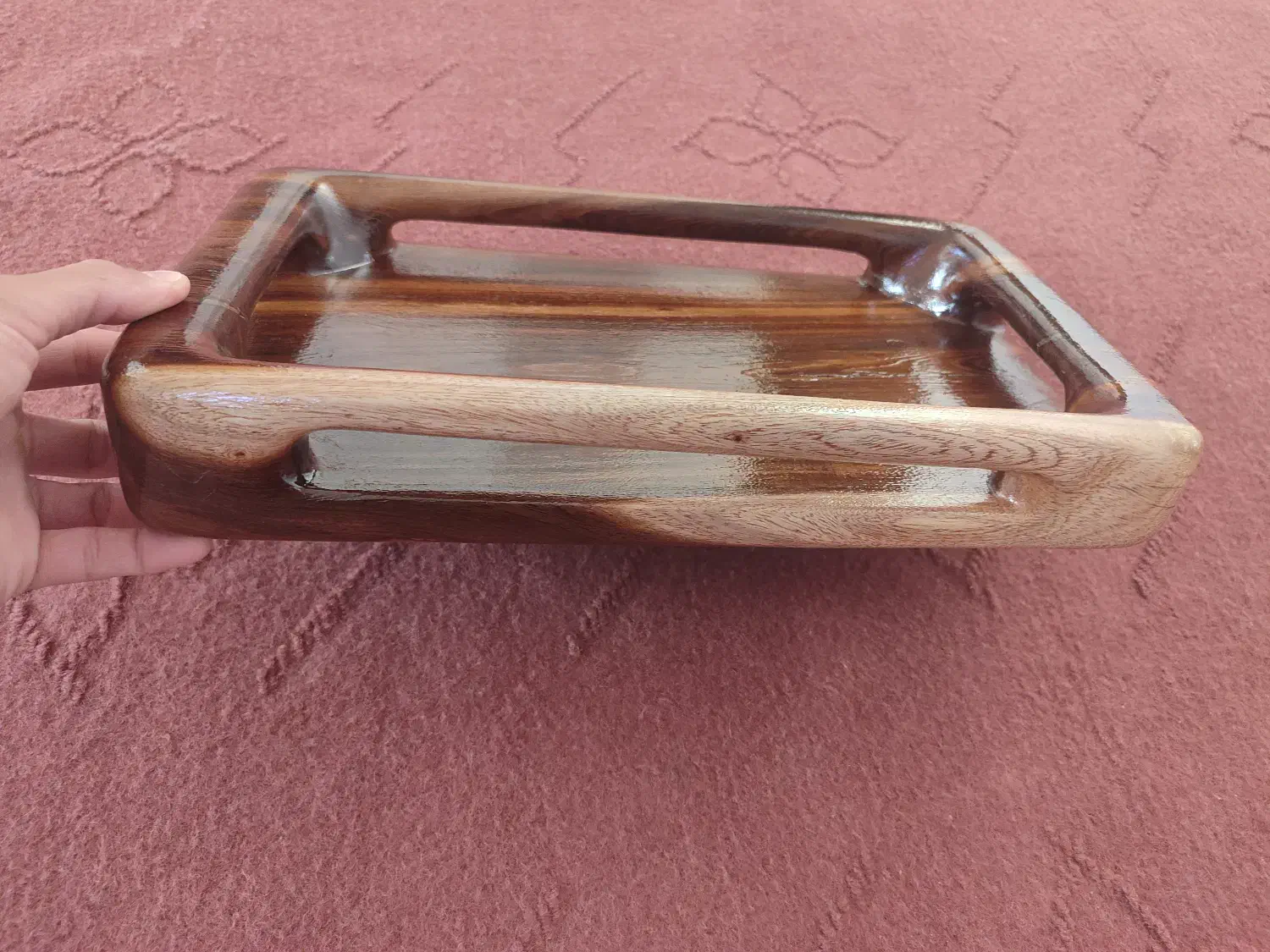 سینی چوبی|ظروف سرو و پذیرایی|بم, |دیوار