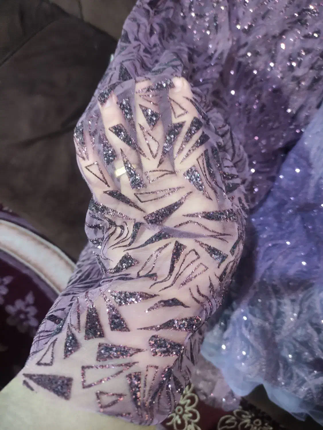 دو عدد پارچه مجلسی|لباس|اندیمشک, |دیوار