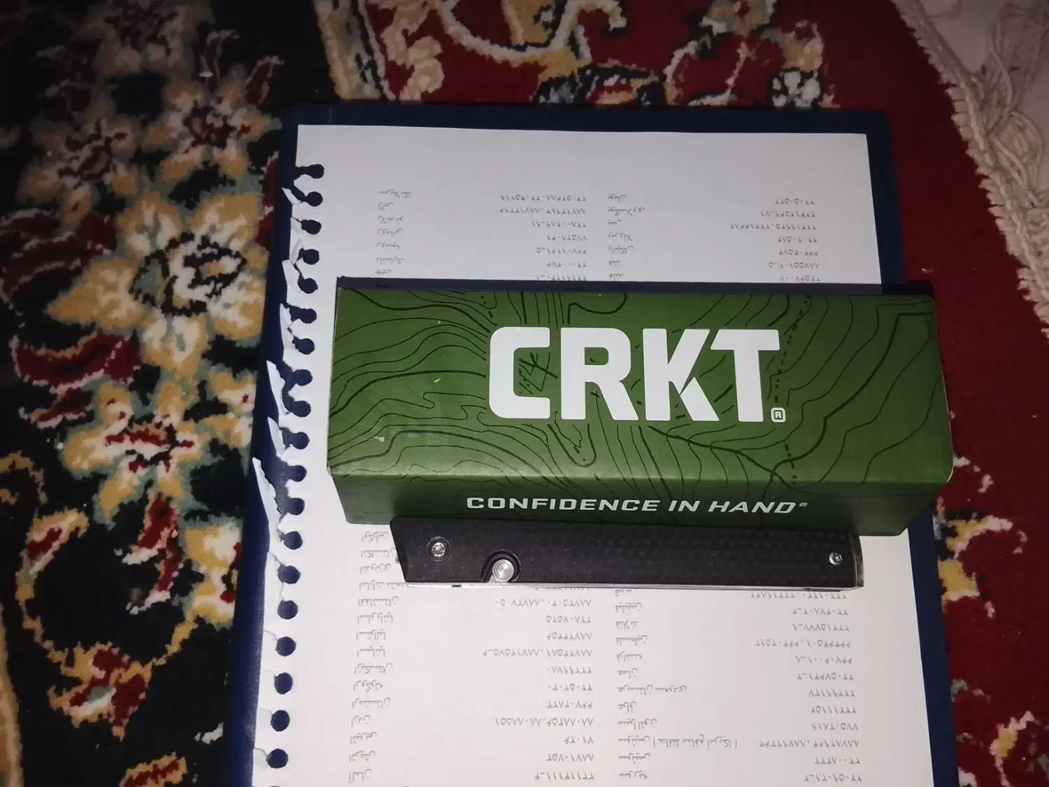 چاقو تاشو جیبیCRKTمدل(7096)|کوهنوردی و کمپینگ|ساوه, |دیوار