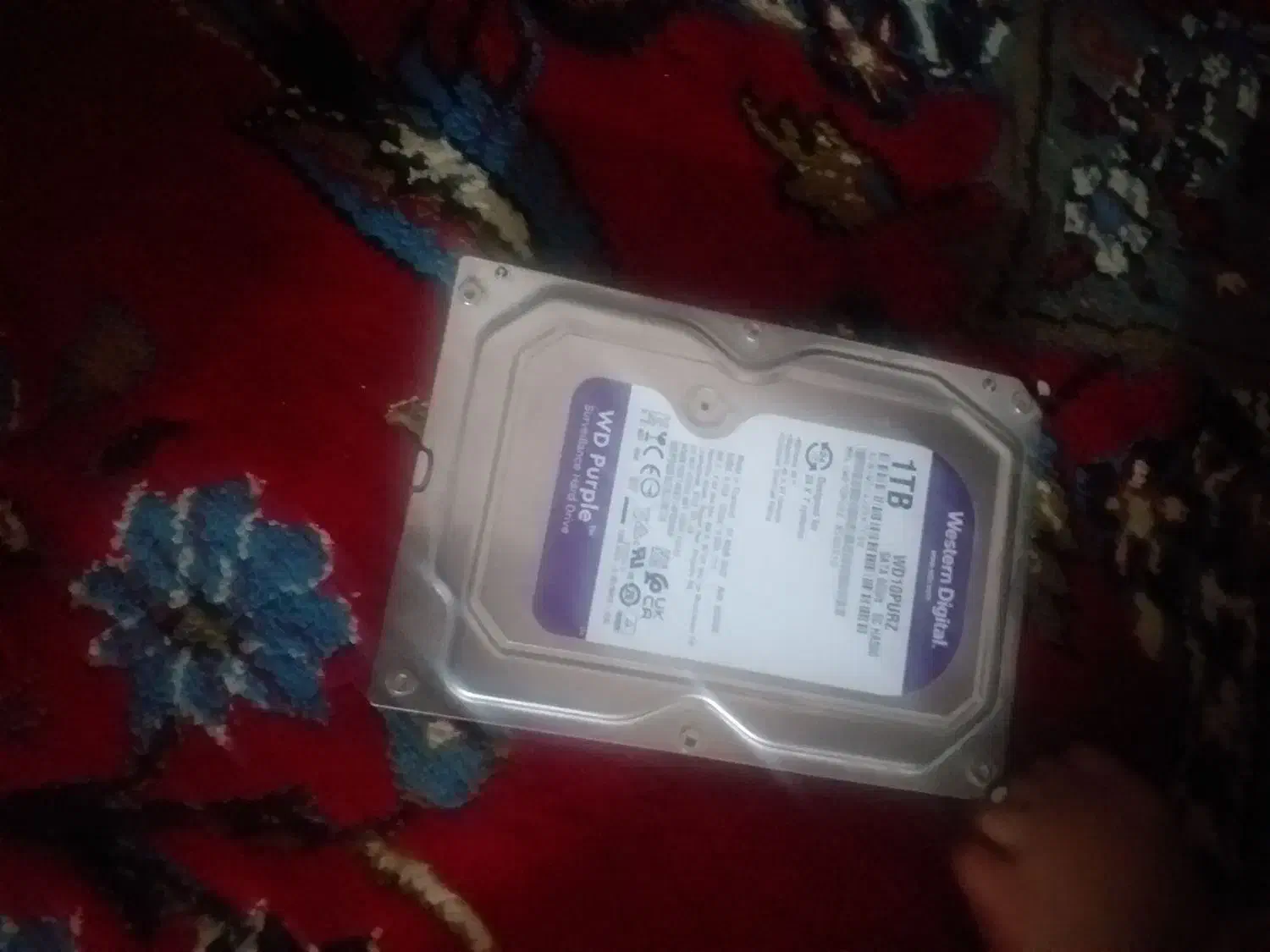 هارد کامپیوتر یک ترابایت بنفش|قطعات و لوازم جانبی رایانه|زابل, |دیوار