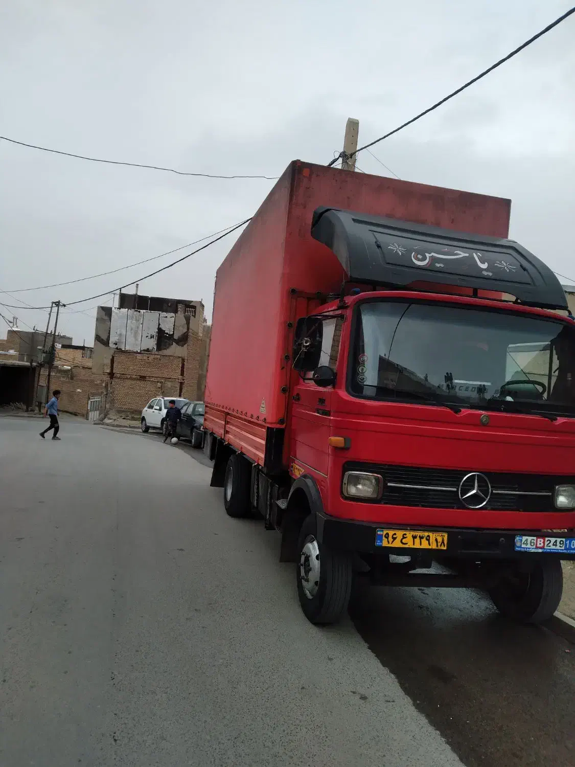 خاور ۸۰۸ مسقف|خودرو سنگین|همدان, |دیوار