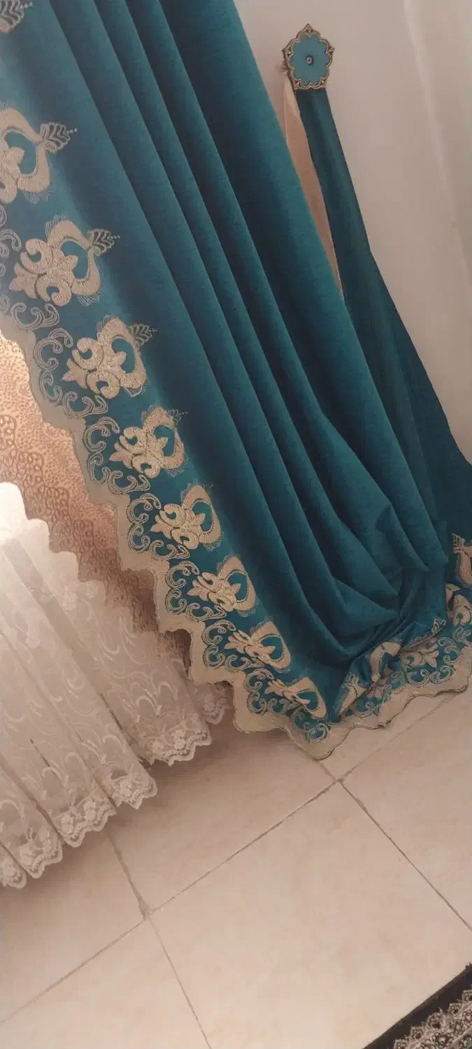 پرده با والن|پرده، رانر، رومیزی|محمدیه-قزوین, |دیوار