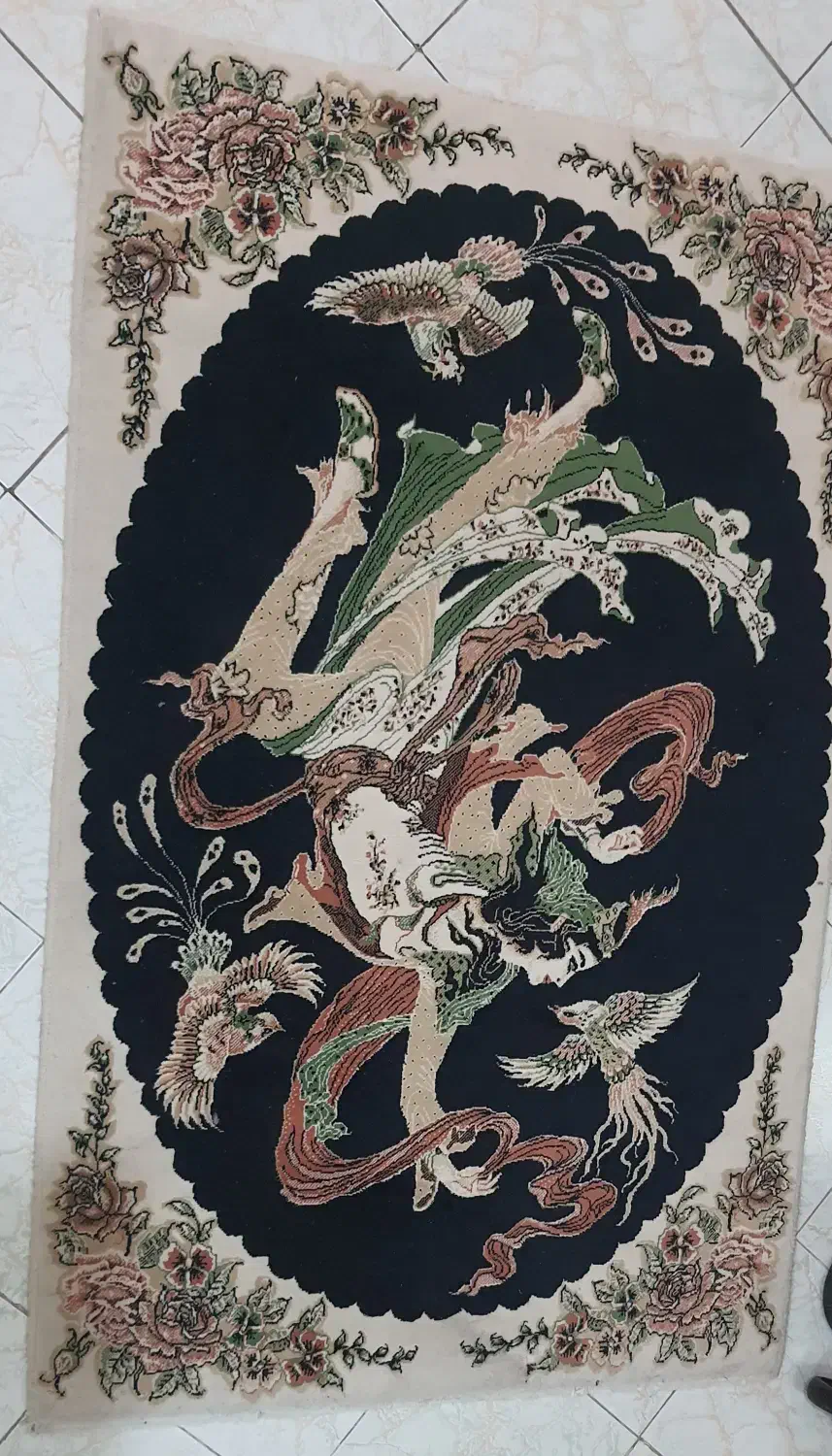 قالیچه|فرش|گرگان, |دیوار