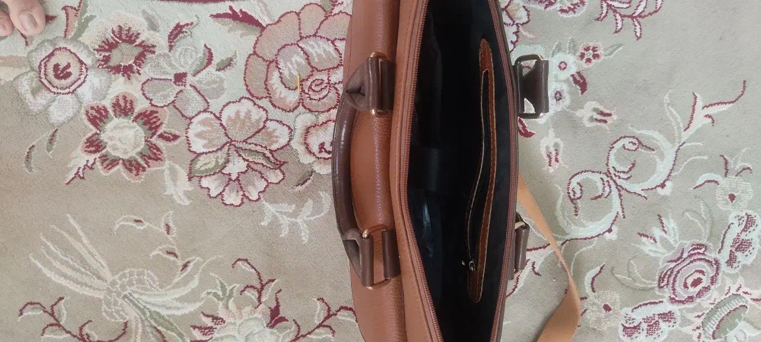 کیف چرم طبیعی اداری دانشجویی|کیف، کفش، کمربند|زنجان, |دیوار