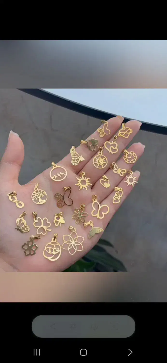 پلاک طلا از 4 میلیون خوشگل|جواهرات|اهواز, کیانپارس |دیوار