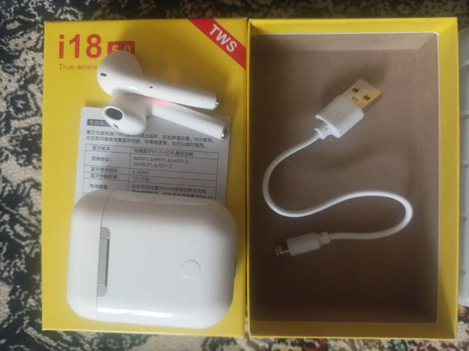 ایرپاد i18 در حد ۵ روز استفاده شده|لوازم جانبی موبایل و تبلت|گرمی, |دیوار