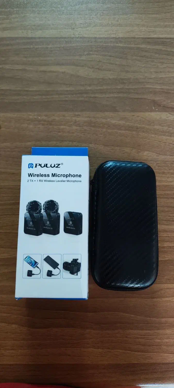 میکروفون وایرلس puluz نو|لوازم جانبی موبایل و تبلت|خرم‌آباد, |دیوار