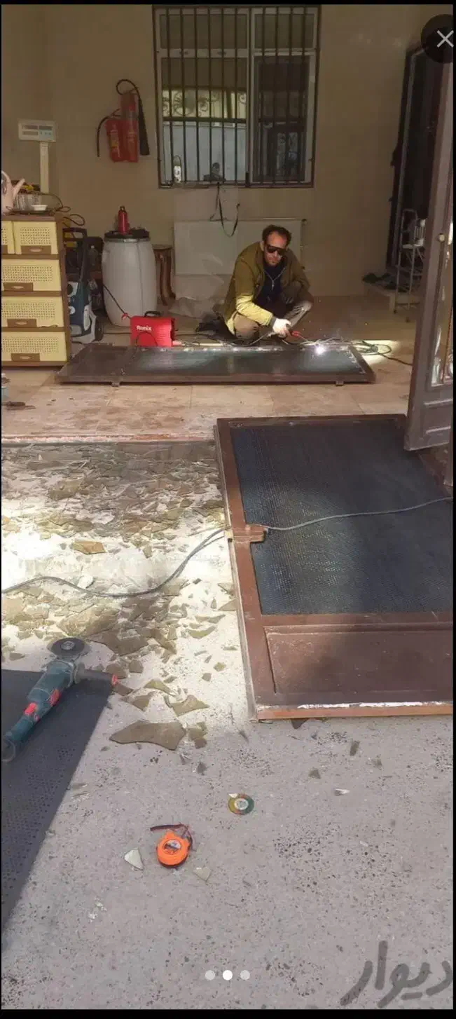 خدمات جوشکاری و برشکاری سیار|خدمات پیشه و مهارت|ری, سرتخت|دیوار