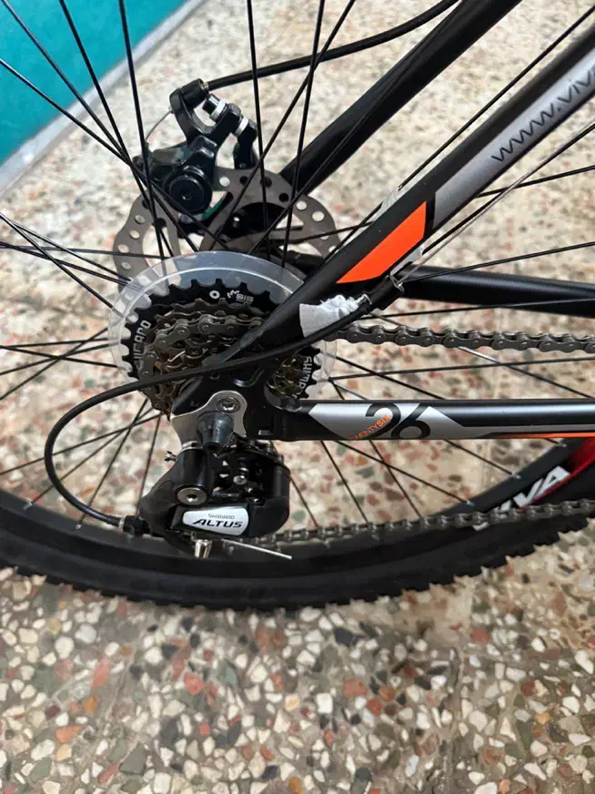 دوچرخه حرفه ای اورجینال ویوا سایز ۲۶ پلمپ|دوچرخه، اسکیت، اسکوتر|دزفول, |دیوار