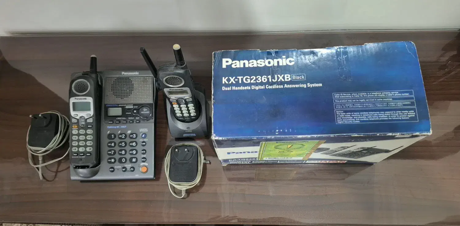تلفن پاناسونیک اصل ژاپن|تلفن رومیزی|کرج, چهارصد دستگاه|دیوار