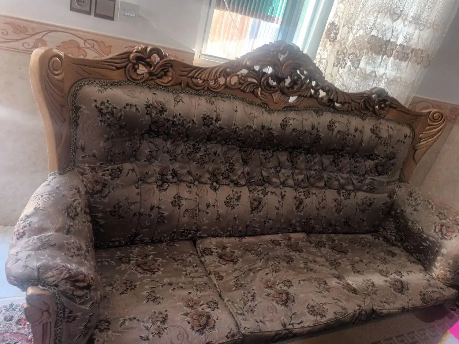 مبلمان استیل ۹نفره|مبلمان خانگی و میز عسلی|هشتگرد, هیو|دیوار