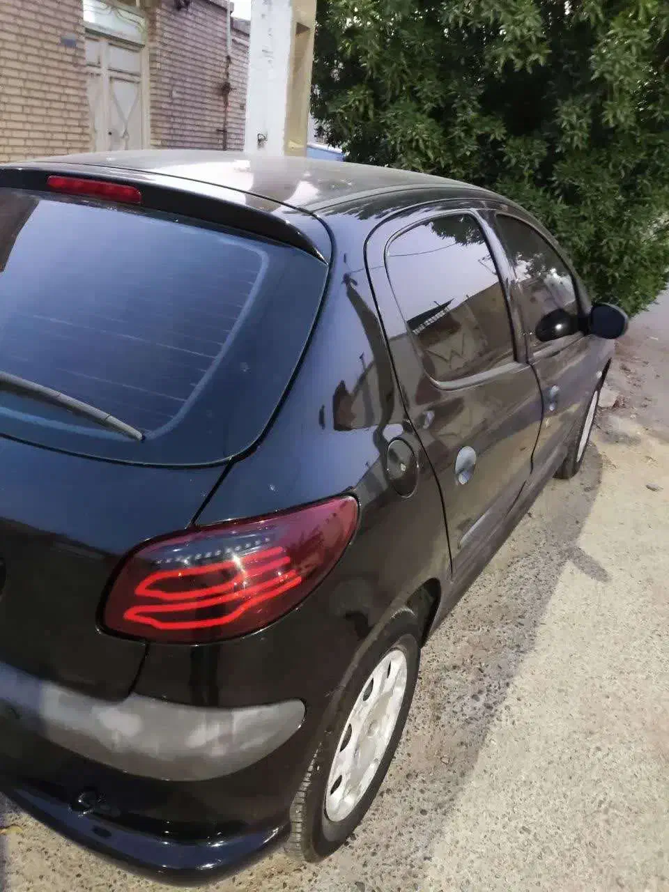 پژو  مشکی 206 سال 1396 تیپ 2|خودرو سواری و وانت|کارون, |دیوار