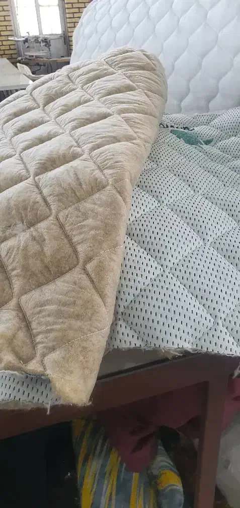 تشک مهمان با پشم گوسفند|رختخواب، بالش، پتو|قم, حنیف نژاد|دیوار