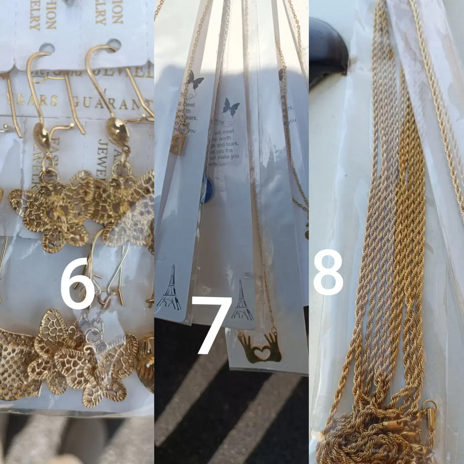 گردنبند و دستبند استیل رنگ ثابت|بدلیجات|اردبیل, |دیوار