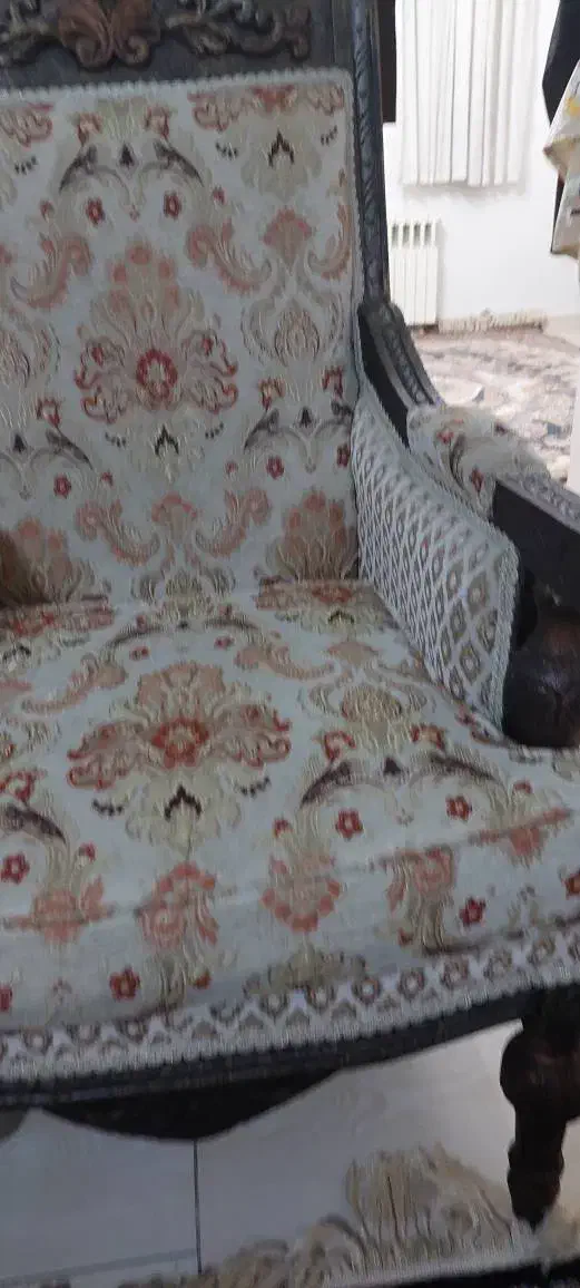 مبلمان نه نفره و دوعسلی و جلو مبلی|مبلمان خانگی و میز عسلی|ری, ولی آباد|دیوار