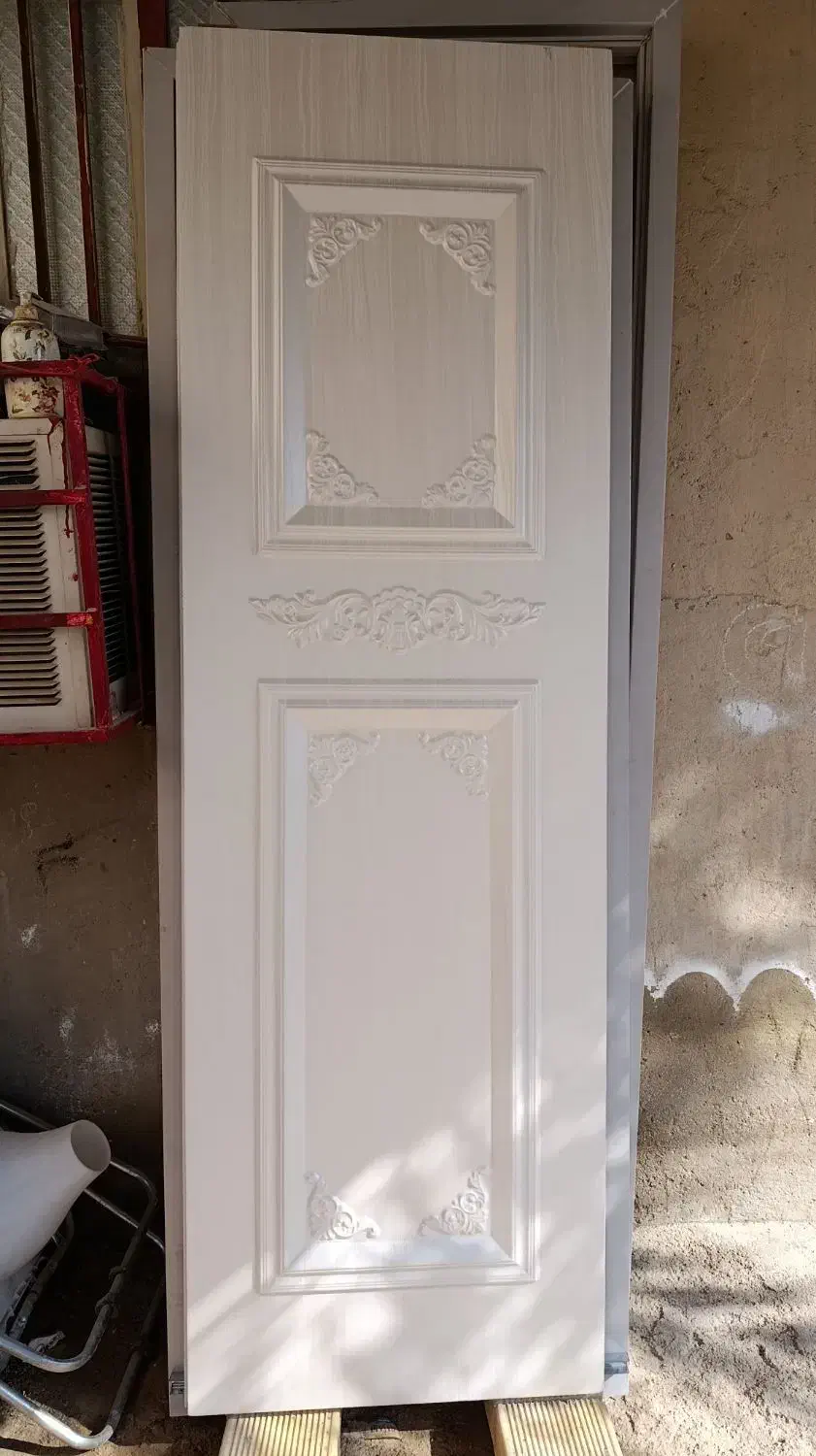 درب چوبی با روکش پی وی سی|مصالح و تجهیزات ساختمان|رامشیر, |دیوار